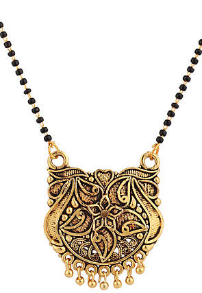 Beaded Oxidised Mangalsutra