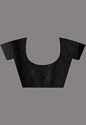 Bengal Handloom Pure Silk Saree in Black