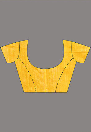 Bengal Handloom Pure Silk Saree in Yellow