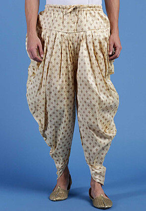 White Silk Kurta With Dhoti Pants – Siyani Clothing India