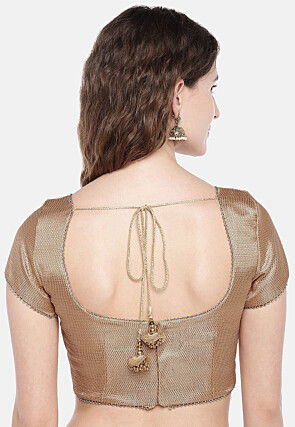 Brocade Blouse in Antique