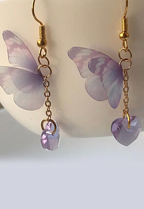 Butterfly Style Beaded Earring