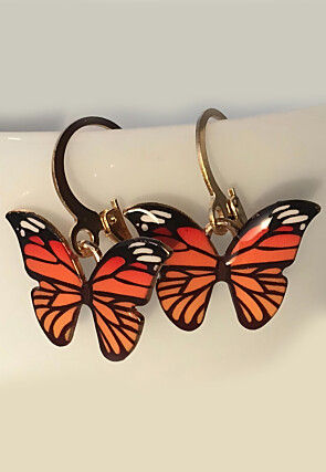 Butterfly Style Painted Earring