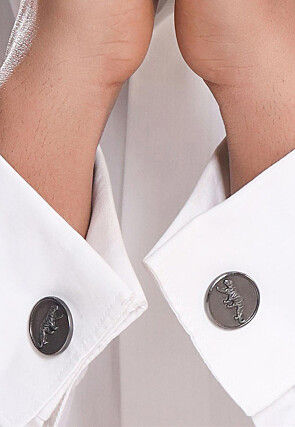 Calm Chetaah Metallic Cufflink Pair