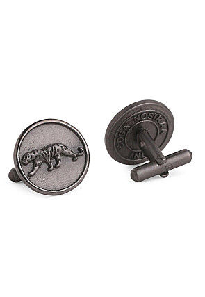 Calm Chetaah Metallic Cufflink Pair