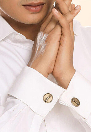 Car Power Metallic Cufflink Pair