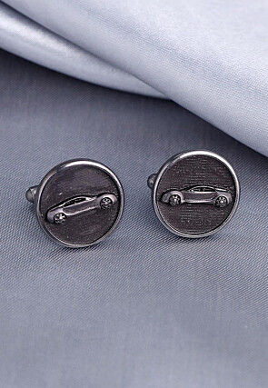 Car Power Metallic Cufflink Pair