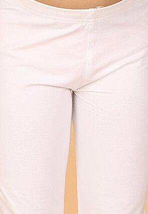 Chikankari Pure Cotton A Line Kurta Set in Mustard