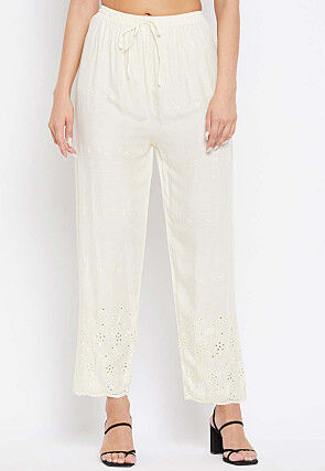 Regular Fit Women Green, White Trousers Price in India - Buy Regular Fit  Women Green, White Trousers online at Shopsy.in