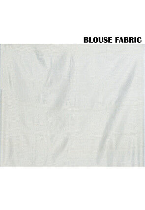 South Indian Sico Saree in Grey