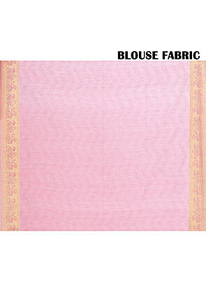 South Indian Sico Saree in Pink