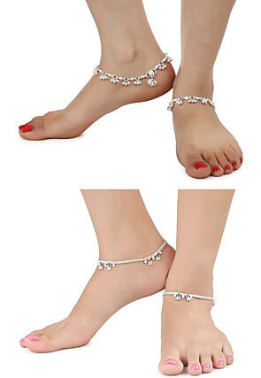 Combo Beaded Anklet pair