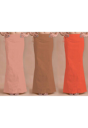 Combo Lycra Cotton Mermaid Style Shapewear in Multicolor