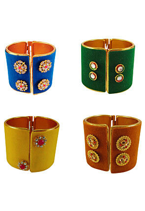 Combo Stone Studded Cuff