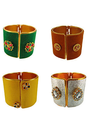 Combo Stone Studded Cuff