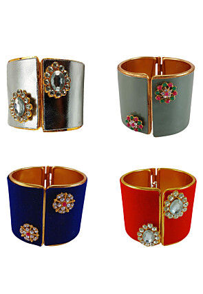 Combo Stone Studded Cuff