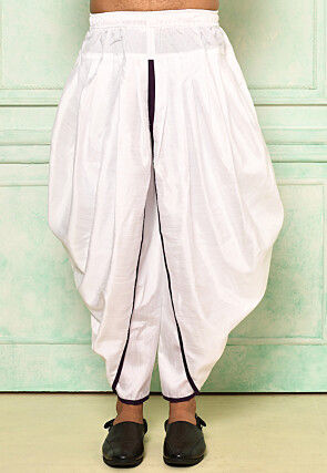 White Cotton Salwar, Patiala Shalwar,mirror Work Dhoti Salwar, Embellished Dhoti  Pant - Etsy Israel