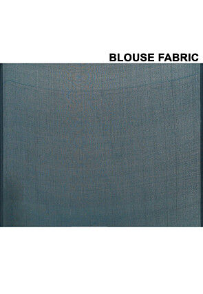 Contrast Cotton Saree in Magenta