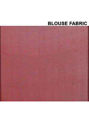 Contrast Cotton Saree in Multicolor