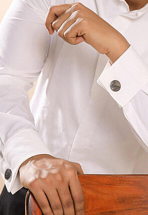 Dainty Butterfly Metallic Cufflink Pair