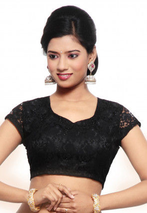 Blouse Back Neck Net Saree Jacket Designs Latest Lace Saree Jacket