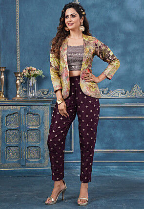 Page 7 Women Party Indo Western Dresses Buy Indo Western Outfits for Women Online Utsav Fashion