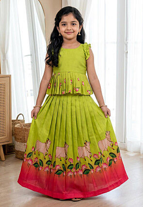 pink and green indian dress - Floral Print MINT GREEN