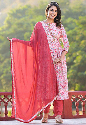 Casual - Hand Paint - Buy Salwar Suits for Women Online in Latest