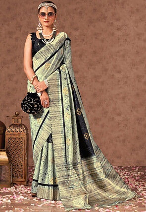 Party wear saree silk cheap