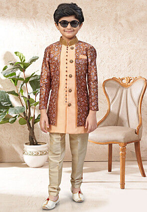 Orange Kids Dresses: Buy Orange Color Indian Kidswear Online