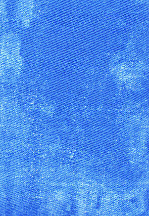 Digital Printed Canvas Coin Pouch in Blue