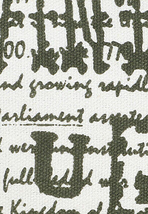 Digital Printed Canvas Coin Pouch in White