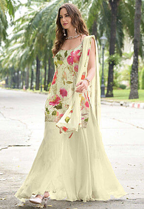 Chiffon Suits Buy Chiffon Salwar Kameez for Women Online Utsav Fashion