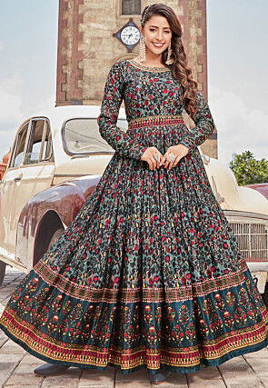 Indo Western Gown  Buy Designer Indo Western Gowns for Women Online   KALKI Fashion