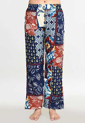 Digital Printed Cotton Co ord Set in Multicolor