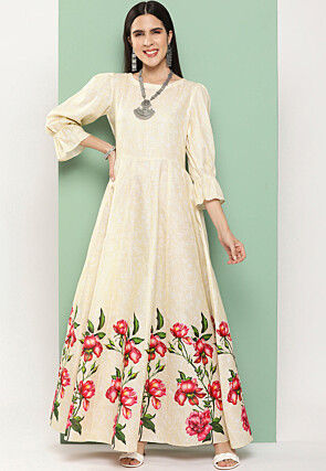 Buy long party wear gowns for women cotton in India @ Limeroad-hkpdtq2012.edu.vn