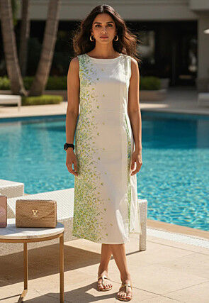 sachin and babi light blue dress Plain Dresses - Plain Robell Dresses main image 1