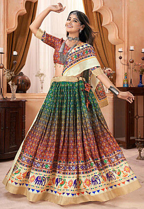Cotton lehenga online top