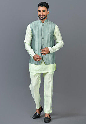 Wedding Kurta Pajama with Jacket at Rs 2295 | Gandhi Nagar 110031 | Delhi |  ID: 13211792730