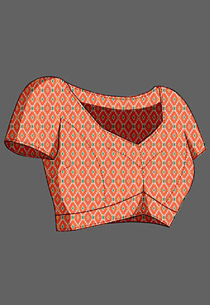 Digital Printed Crepe Saree in Light Purple