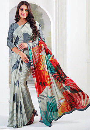 Crepe Sarees Buy Latest Designer Crepe Sarees Online Utsav Fashion