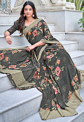 Buy Printed & Floral Saree Online In India At Best Price