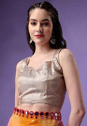 Digital Printed Georgette Saree in Multicolor