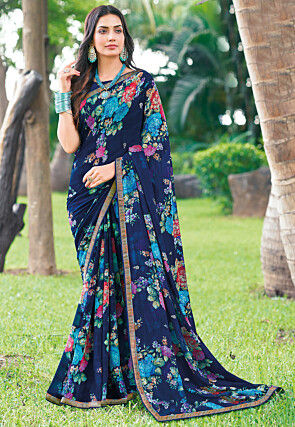 Page 9 Casual Georgette Sarees Buy Latest Designs Online Utsav Fashion