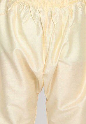 Digital Printed Muslin Cotton Kurta Set in Yellow