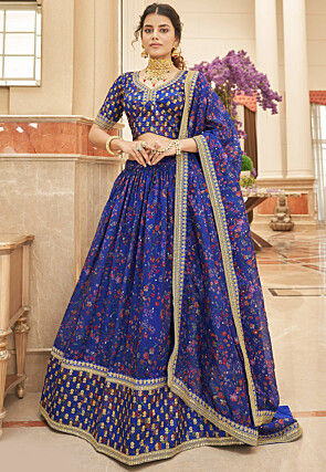 Page 12 Buy Blue Color Lehenga Choli and Designs Online Shopping