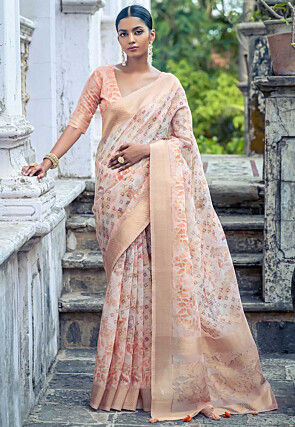 New) Latest Designer Organza Sarees With Price Rs.1650