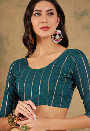 Digital Printed Organza Saree in White