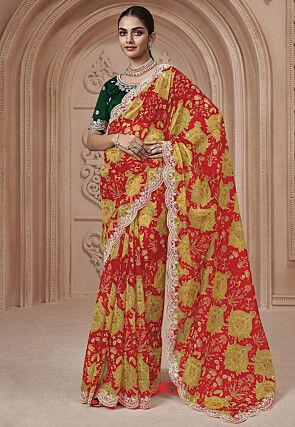 Beautiful Floral Printed Cotton saree dvz0003039 - Fresh Arrival sarees 