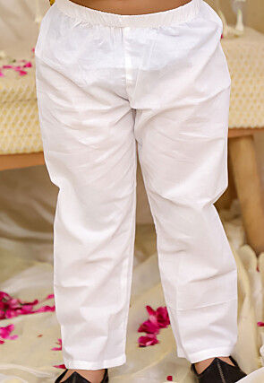 Digital Printed Pure Cotton Kurta Set in Teal Blue